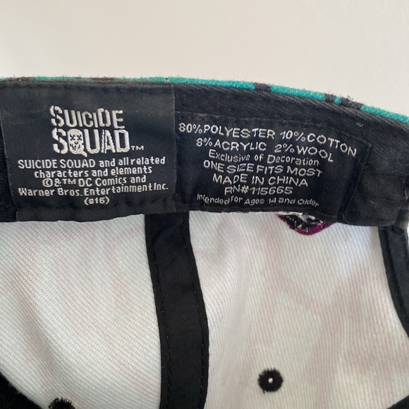 Suicide Squad Joker Snapback hat - Picture 7 of 8